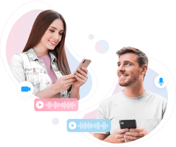 Video chat features interface preview